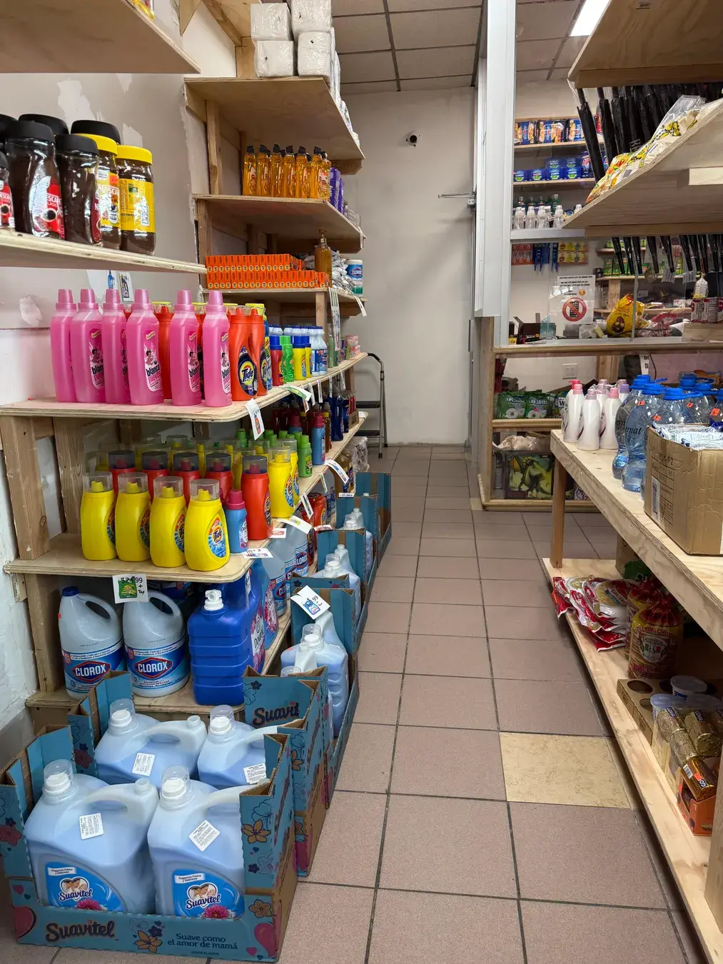 Welcoming interior of our neighborhood market