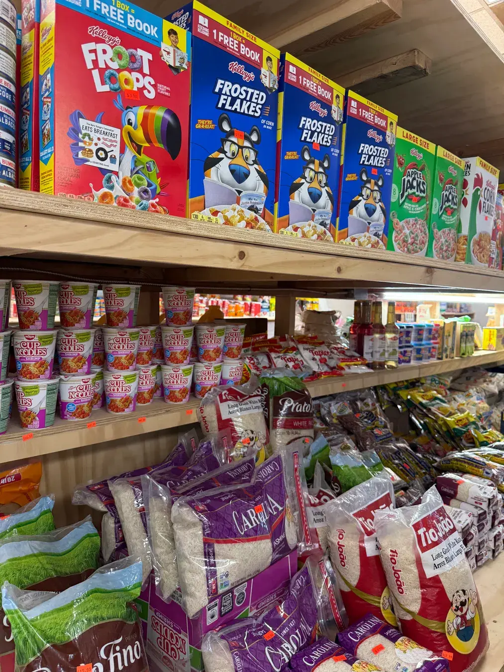 Fresh goods on display